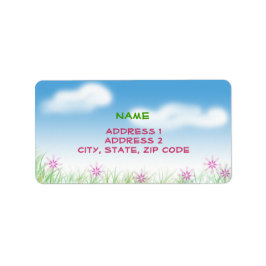 Cielo 02 - Etikett Adressaufkleber