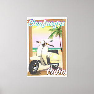 Cienfuegos City Kuba Reiseplakat Leinwanddruck