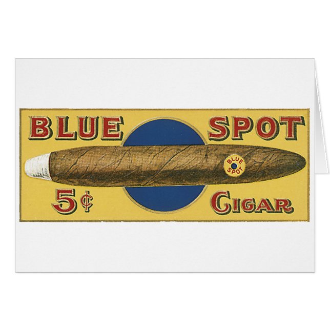 Cigar à points bleus (Devant horizontal)