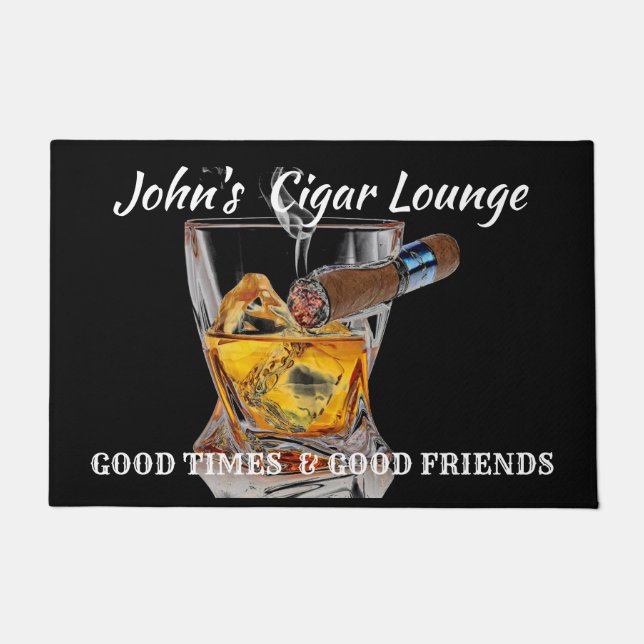 Cigar Bar Fußmatte (Vorderseite)