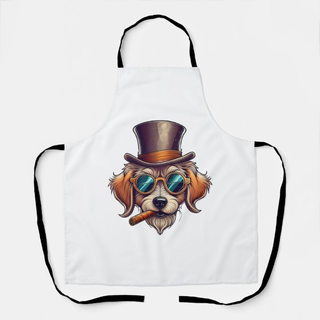 Cigar Dog Schürze (Vorderseite)