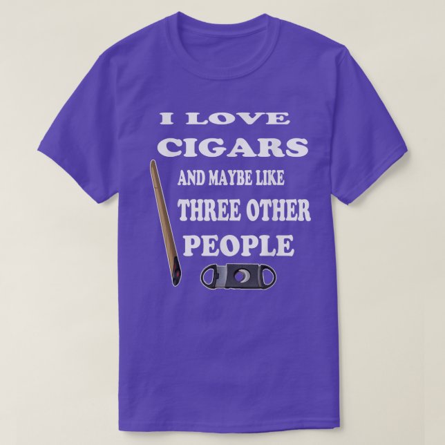Cigar Gift Idee Funny Cigar Zubehör Geschenk Set  T-Shirt (Design vorne)