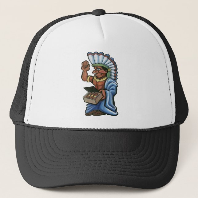 Cigar Indian Truckerkappe (Vorderseite)