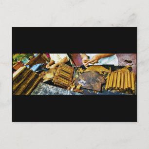 Cigar Making on Arthur Avenue Postcard Postkarte