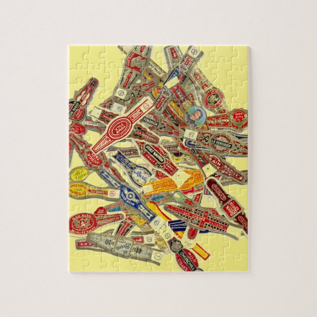Cigar Ring Wrappers Jigsaw Puzzle (Vertikal)