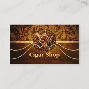 Cigar Shop Carte de visite Vintage
