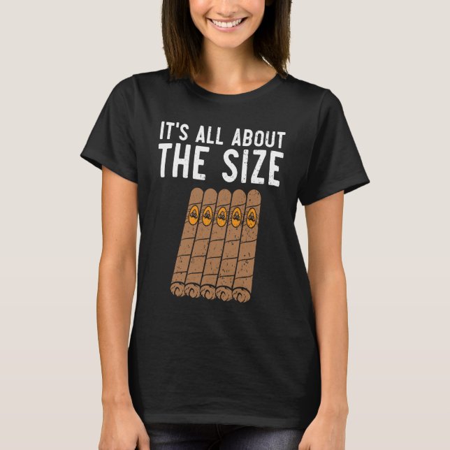 Cigar Smoking Tobacco Smoke Cigarette Smoker Cigar T-Shirt (Vorderseite)