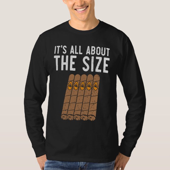 Cigar Smoking Tobacco Smoke Cigarette Smoker Cigar T-Shirt (Vorderseite)