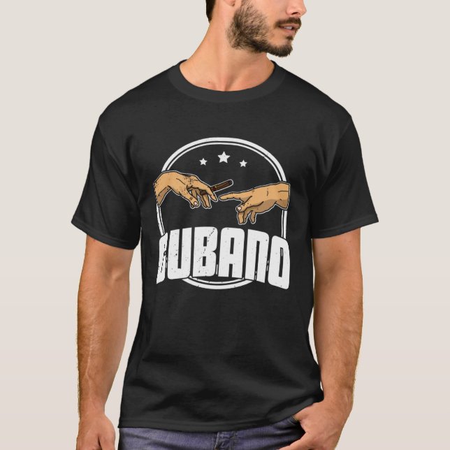 Cigar Whiskey Smoking Smoker Dad 5 T-Shirt (Vorderseite)