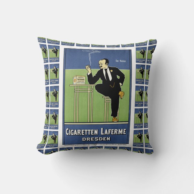 Cigaretten Laferme Kissen (Vorderseite)