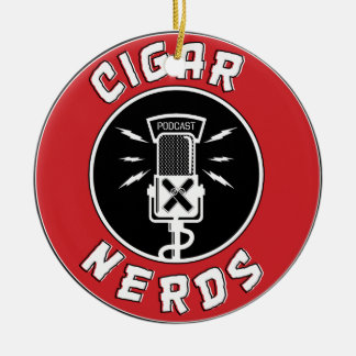 CigarNerdsLogo Keramik Ornament
