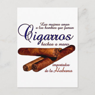Cigarros - Cirars Postkarte