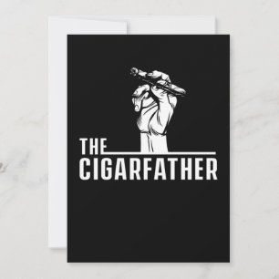 CigarVater Cigar Smoker Humidor Cigars Lover Gesch Einladung