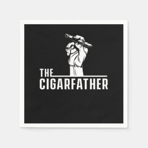 CigarVater Cigar Smoker Humidor Cigars Lover Gesch Serviette