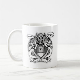 Ciggy sagt: Rauch! Kaffeetasse