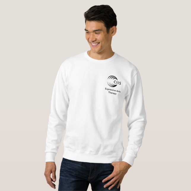 CIIS EXA White Crewneck Sweatshirt (Vorne ganz)
