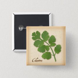 Cilantro Herb Button