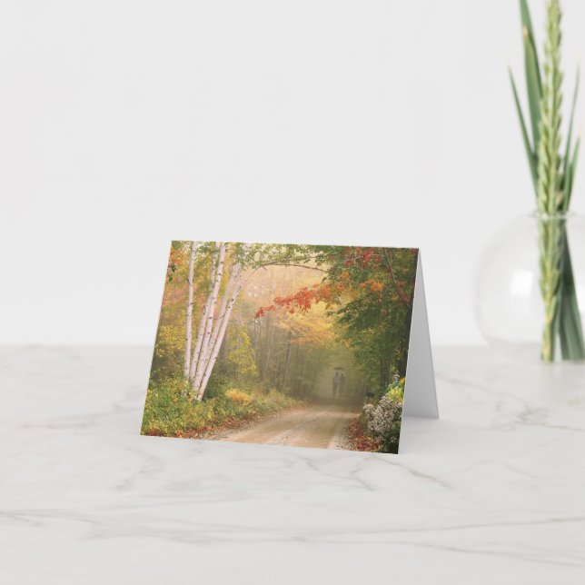 Cilley Hill Road 2 Note Card Karte (Vorderseite)