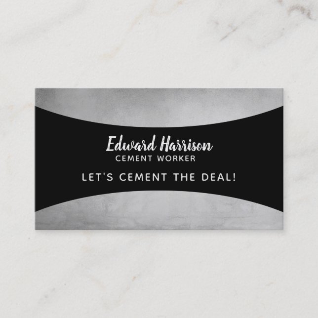 Cimentez les cartes de visite d'affaire (Devant)