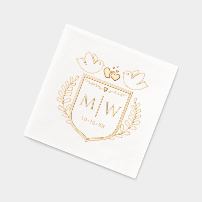 Cimetière Inséparable 2 Monogramme Mariage initial (Gauche)