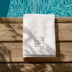 Cimier botanique   Minuscule serviette de plage Mo