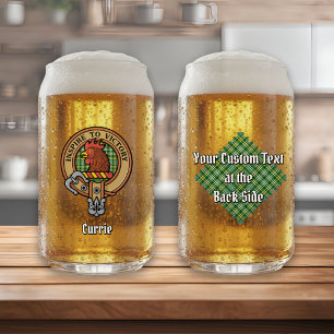 Cimier de coq Clan Currie sur Tartan