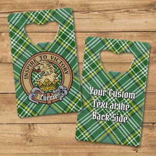 Cimier de lion Clan Currie sur Tartan