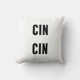 Cin Cin Typography Kissen