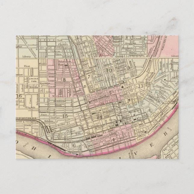 Cincinnati 2 postkarte (Vorderseite)