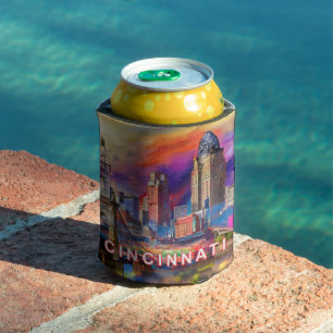 Cincinnati Abstrakte Kunst Dosenkühler