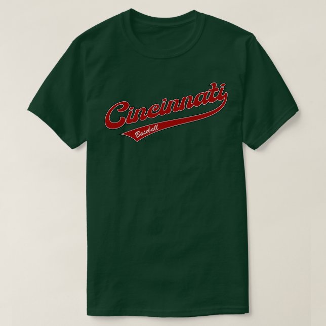 Cincinnati Baseball T-Shirt (Design vorne)