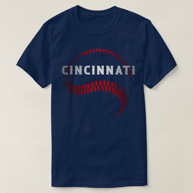 Cincinnati Baseball T-Shirt (Design vorne)