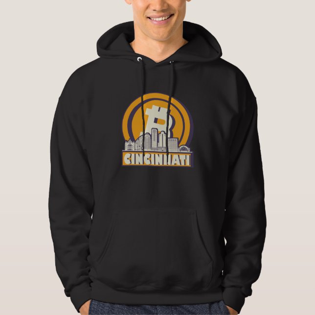 Cincinnati Bitcoin Maximalist  Bitcoin Cincinnati  Hoodie (Vorderseite)