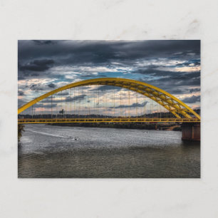 CINCINNATI BRIDGE OHIO RIVER POSTCARDS POSTKARTE