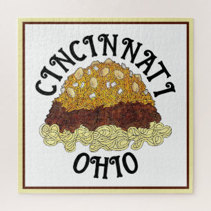Cincinnati Chili Ohio OH Spaghetti Chili Food