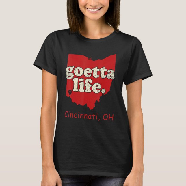 Cincinnati Cincinnati Food Goetti T-Shirt (Vorderseite)