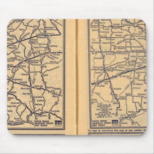 Cincinnati, Detroit, Indianapolis Mousepad
