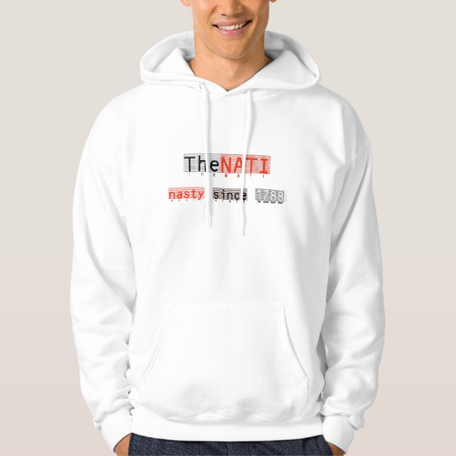 Cincinnati eklige NATI Haube Hoodie (Vorderseite)
