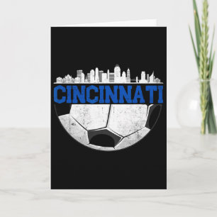 Cincinnati Fußball bedrängte Cincy nati Karte