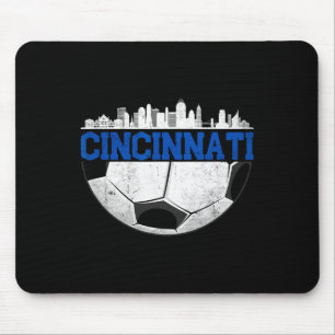 Cincinnati Fußball bedrängte Cincy nati Mousepad
