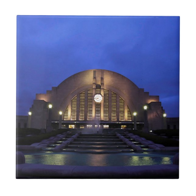 Cincinnati-Gewerkschafts-Anschluss-/Museums-Mitte Fliese (Vorderseite)