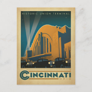 Cincinnati, OH Postkarte