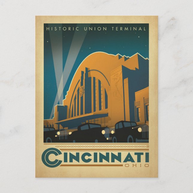 Cincinnati, OH Postkarte (Vorderseite)