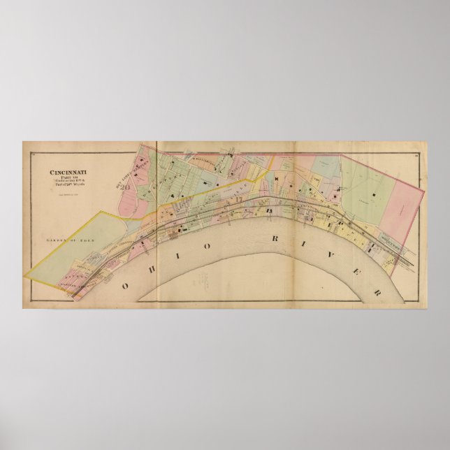 Cincinnati, Ohio 5 Poster (Vorne)