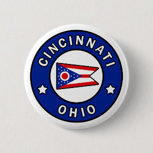 Cincinnati Ohio Button