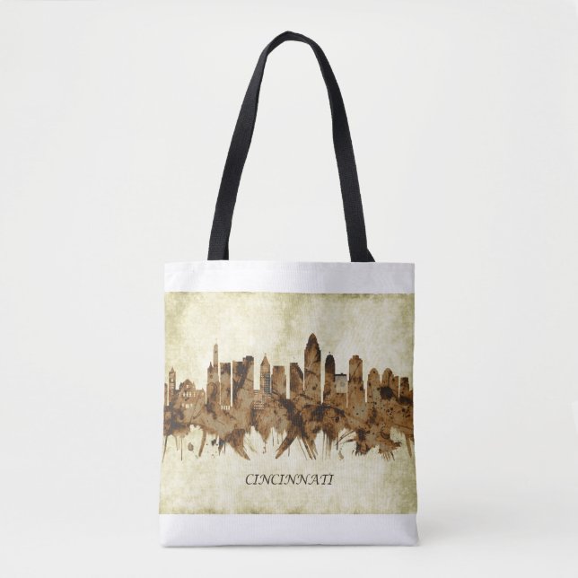 Cincinnati Ohio Cityscape Tasche (Vorderseite)