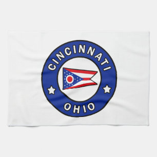 Cincinnati Ohio Geschirrtuch