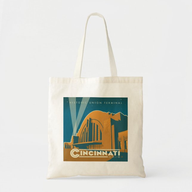 Cincinnati, Ohio | Historischer Gewerkschaft Tragetasche (Vorne)