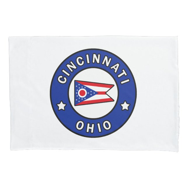 Cincinnati Ohio Kissenbezug (Vorderseite)