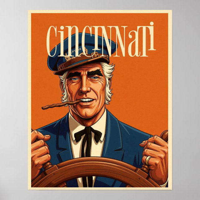Cincinnati, Ohio Plakat (Vorne)
